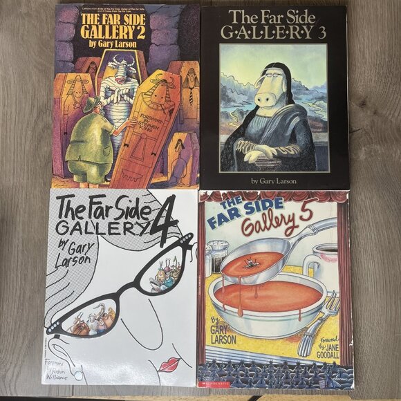 The Far Side by Gary Larson lot of 4.  Gallery 2,3,4 & 5 - Picture 2 of 16